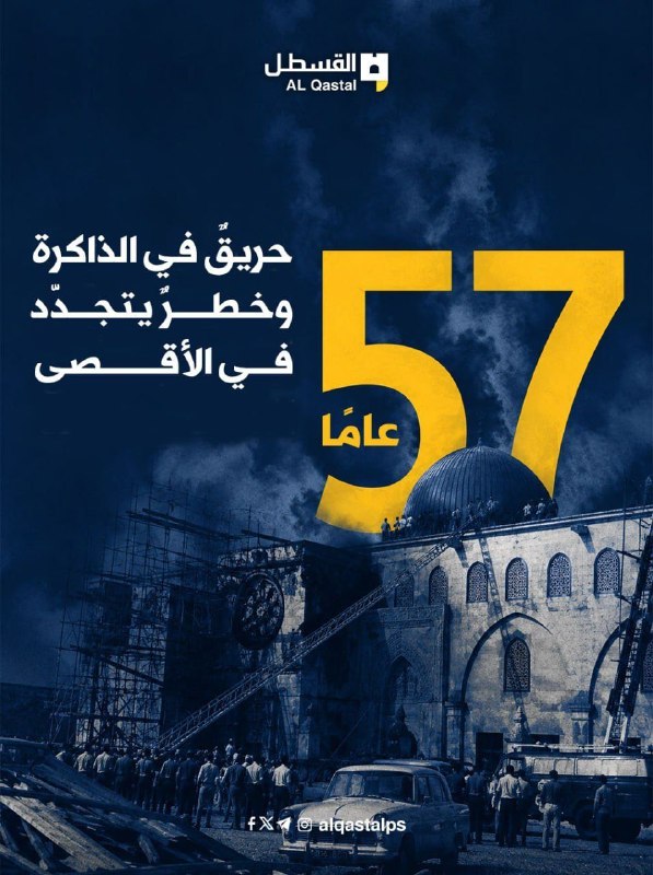 إحراق الأقصى منذ 57 سنة يذكّر بالاعتداءات المستمرة