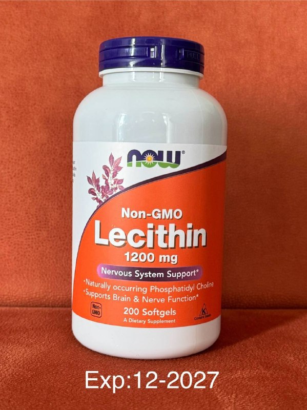 Lecithin Now — не вскрыт, покупался в аптеке — фото 1