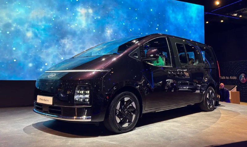 Hyundai Staria стал электромобилем