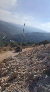 מתנחלים תקפו צוותי עיריית קבלאן מדרום לשכם במהלך עבודות חשמל