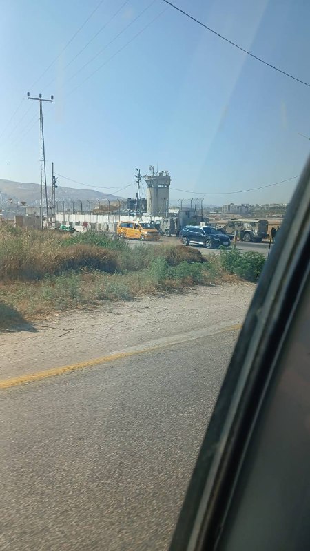 דחוף: הסתערות על מחסום בית פוריק, מזרחית לשכם.