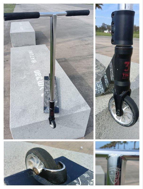 🛴 Трюковой самокат для стрит и парка, кастом — фото 1