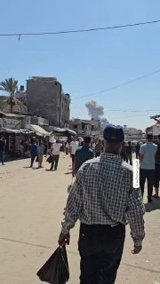 הכיבוש פותח בפשיטה על חאן יונס, מדרום לרצועת עזה.