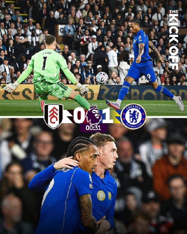 CHELSEA CF: ژوائو پدرو تنها با گذشت 31 ثانیه از آغاز فصل چلسی، با به ثمر رساندن سریع‌ترین گل تاریخ یک تیم در بازی افتتاحیه، در لیگ ب