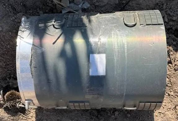 ראשי נפץ במשקל 50 קילוגרם של טיל השיוט הרוסי החדש "פילין". מודיע