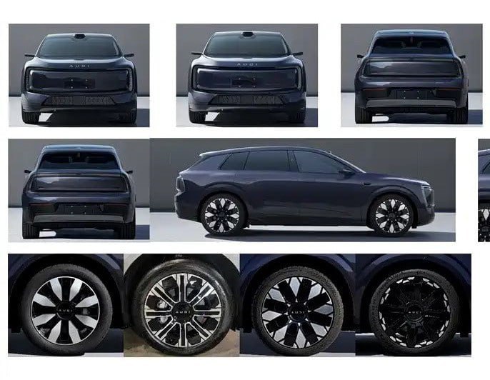 Бренд AUDI готовит большой электрический кроссовер 3
