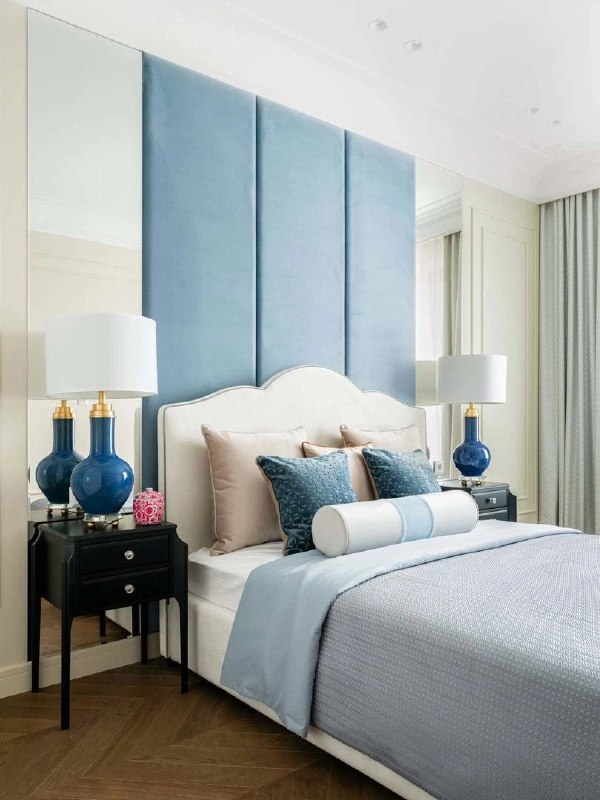 Классический интерьер в духе времени. Дизайнеры сделали ставку на свежую природную цветовую гамму с яркими акцентами и создали уютную, эстетичную а... - изображение 6 - классический, интерьер, духе