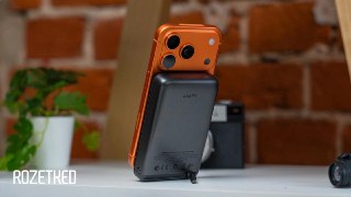 Что умеет пауэрбанк Aukey Magnetic2 10000mAh Qi2 30W:1. Заряжать2. Заряжаться3. Магнититься4. Подпирать5. СветитьсяПодробнее — по ссылке: rozetked.me/reviews/42719