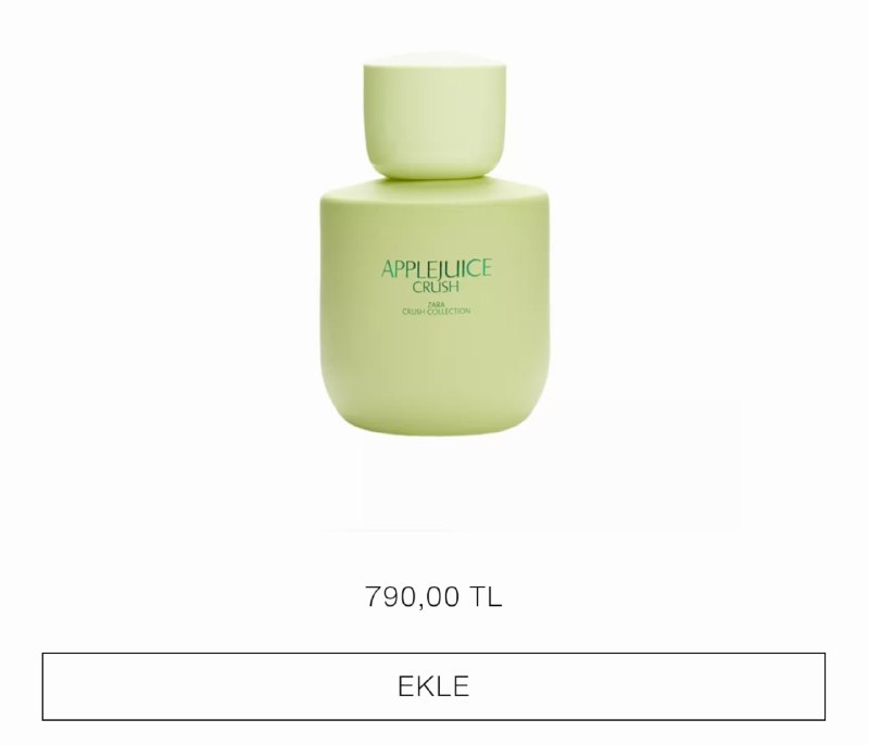 onlineshop خرید آنلاین ترکیه مانی شاپ: https://www.zara.com/tr/tr/applejuice-crush-edp-90-ml--3-04-fl--oz---p20120947.html?v1=545461826اپل جویس برند زارا حجم ۹
