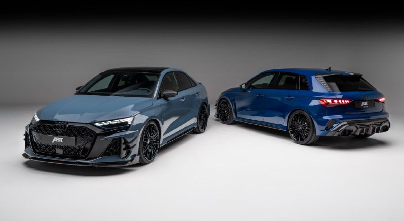 Audi RS3 от ателье ABT Sportsline — седан и хэтчбек с динамикой суперкара