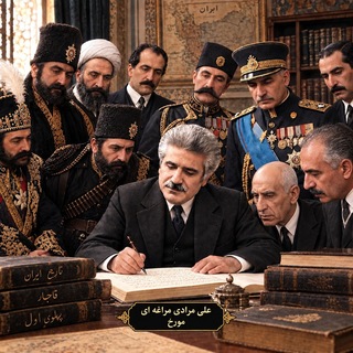 Telegram profile photo for تاریخانه: تاریخ معاصر به روایت علی مرادی مراغه‌ای