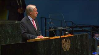 UN Secretary General Guterres: