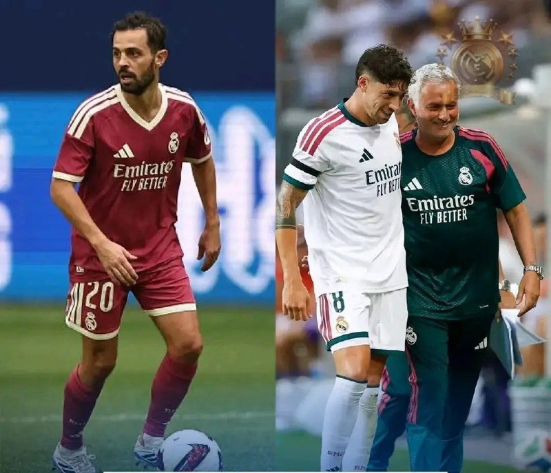 Real Madrid Phantoms: مورینیو فعلااا لیگ رو با زوج برناردو و والورده در دبل پیووت شروع میکنه.@Madrid_Phantoms | Marca