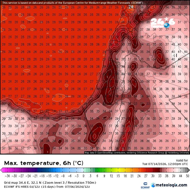 🇮🇱 טוב, אחרי שאתמול המודלים הראו גל חום בעוד שבוע, אז הערב הם מבטלים ורק מראים כמה ימים חמים מהרגיל. נמשי…