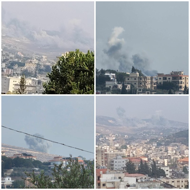 דחוף: מטוסי הכיבוש פתחו 3 פשיטות על גבהי "עלי אל-טאהר" בדרום לבנון.