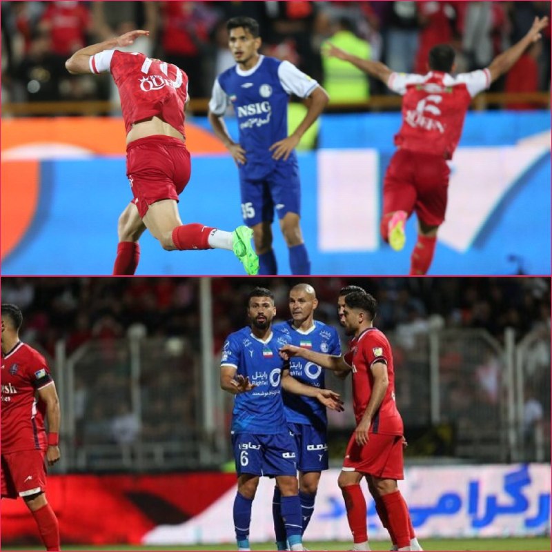 Bistodo IR | بیست و دو ⚽️: ⚽️⚽️ - ⚽️⚽️ | آخرین باری که پرسپولیس مقابل استقلال خوزستان در تهران و استقلال مقابل نساجی در مازندران بازی داشت:⚽️🔻 پرسپ