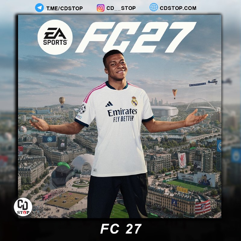 PS4DATA: #اکانت_قانونی✅ پیش خریدEA SPORTS FC™ 27 Standard Editionریجن آمریکاظرفیت دوم ⏪ 829.000 4 ظرفیت دوم ⏪ 5.999.000 5ظرفیتسو