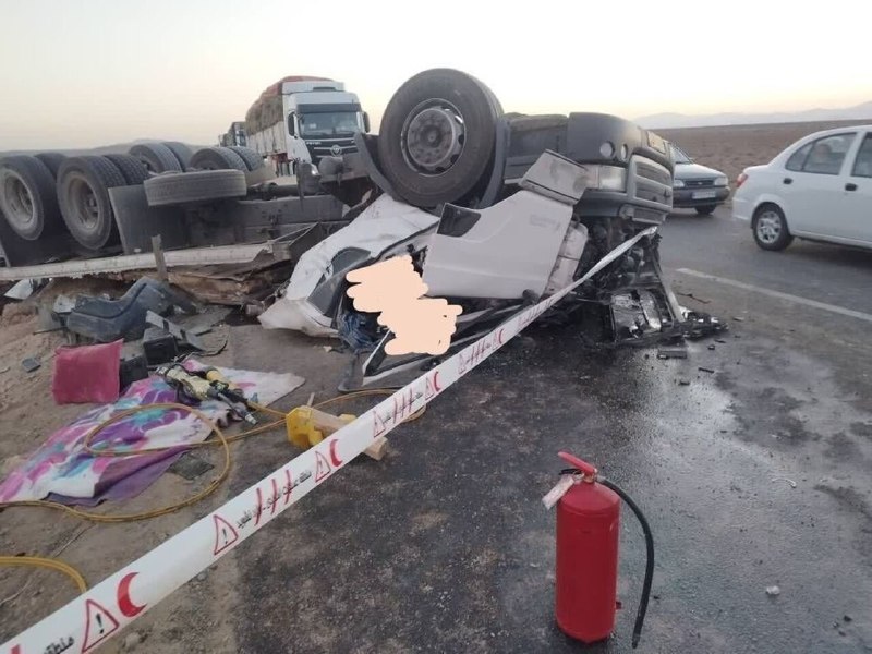 خبرهای فوری: 🔴 سه تصادف در جادههای استان سمنان طی ۲۴ ساعت گذشته ۱۴ مصدوم و ۲ جانباخته برجای گذاشت@Khabarfouriei
