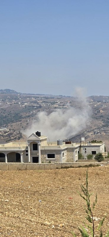 🚨מבצע הפצצה ישראלי בוואדי איסטבל בעיירה החולה