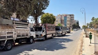 39 משפחות חזרו מאידליב לבתיהם בחומס ובאזור הכפרי של דמשק במסגרת שיירת חזרה מרצון.
