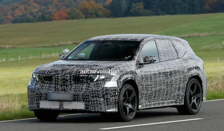BMW тестирует 1000-сильный iX3 MНа трассе Нюрбургринг впервые заметили прототип