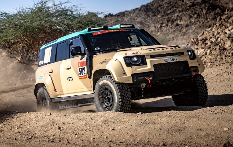 Defender доминирует на старте «Дакара-2026» 5