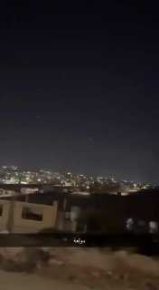 צפו: טילים איראניים המכוונים לבסיסים בארה"ב יורטים על ידי המערכת הפטריוטית מעל ירדן.