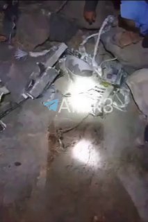 Shooting down a drone of the Saudi enemy in Yemen.