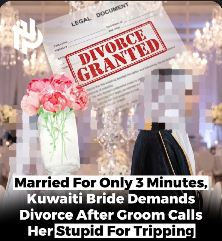 Shortest marriage ever?
