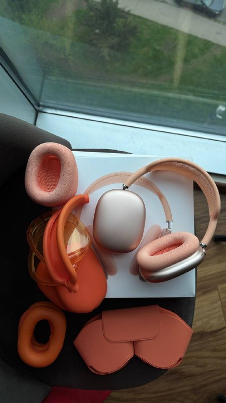 ПРОДАМ air pods max 2 orange 🍊 — фото 1