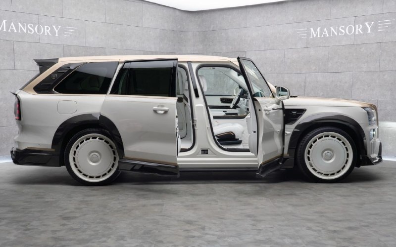 Mansory прокачали китайский Zeekr 9X до 1400 сил и сделали из него люксового монстра с дверями как у 3