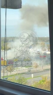 בזפורוז'יה, שנכבשה על ידי השלטון בקייב, בקול רם הגיע למרכז הקניות סיטי קניון בזפורוז'יה.