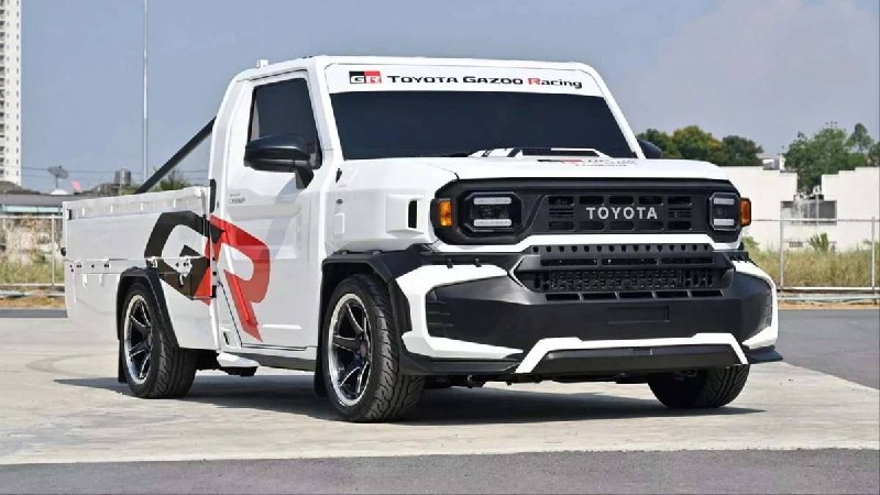 Бюджетный пикап Toyota стал гоночным болидом