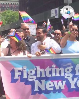 🇮🇱 ראש עיריית ניו יורק השתתף לראשונה במצעד הגאווה. זכרן ממדאני, ראש עיריית ניו יורק, השתתף לראשונה במצעד…
