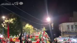 אנשי אורמיה הפכו את הכיכר לזירת נאמנות בליל 239 - קישור