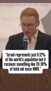 ישראל מייצגת 0.12% מאוכלוסיית העולם אך היא מקבלת 25% מסך הסיוע מאז מלחמת העולם השנייה