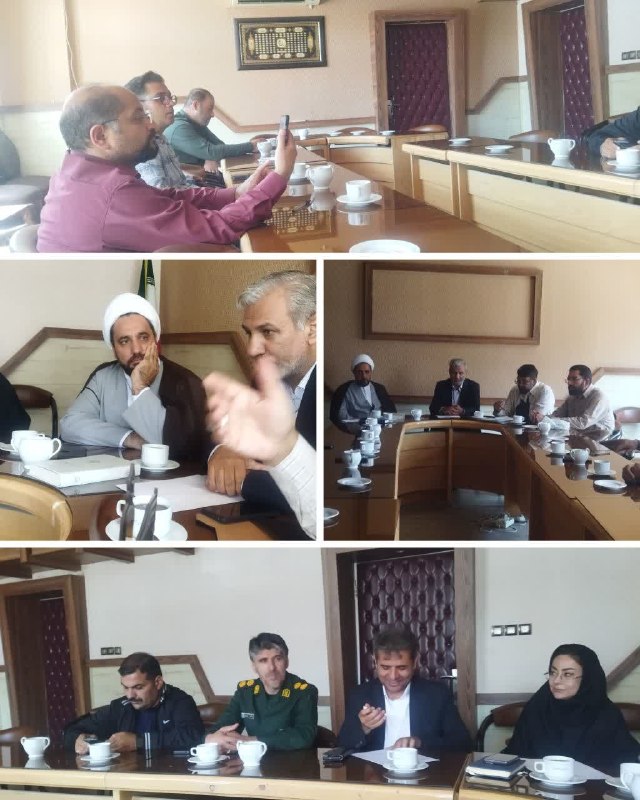 باران کویر/ رسانه مردمی: 🔰هم اکنونجلسه ی هماهنگی تجلیل از ذاکرین و خادمین اهل بیت(ع) عضو جامعه ی ورزش خراسان رضوی در محل فرمانداری تربت حیدریه به