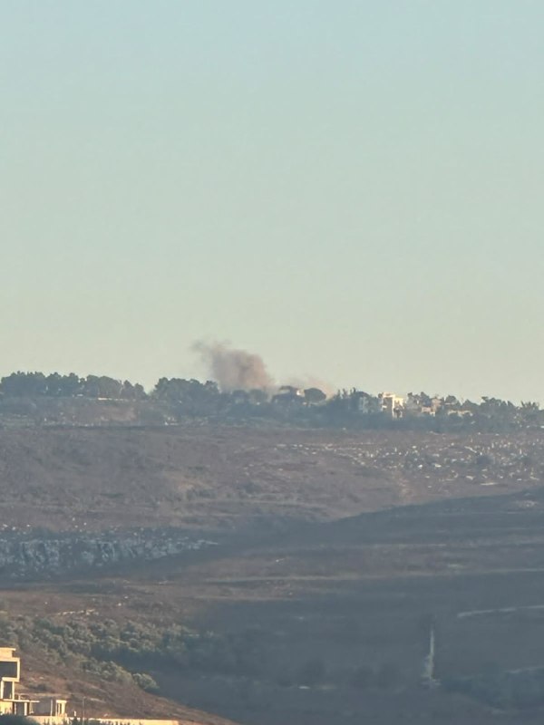 🚨הפצצה ארטילרית לעבר העיירה בית יהון
