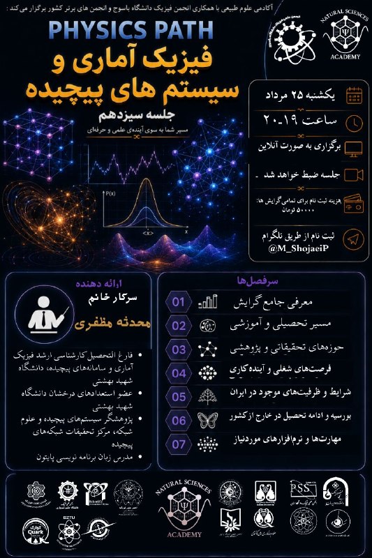 انجمن علمی فیزیک رازی: 🚀 Physics Path | ادامه مسیر شناخت گرایش‌های فیزیک🚀 اگر هنوز نمی‌دانید کدام گرایش فیزیک برای شما مناسب‌تر است، Physics Pa