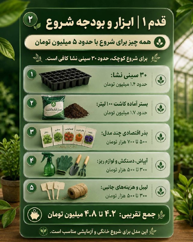 اخبار آذربایجان غربی: ♦️از یک سینی نشا تا رسیدن به مشتری ثابت 🌱🔹اگر بازار فروش درست پیدا بشه، پرورش نشا میتونه کمکم از یک کار کوچک خانگی به