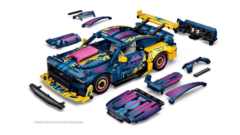 LEGO выпустила набор Mustang с возможностью тюнинга. В серии Custom Garage появился Ford Mustang GT,