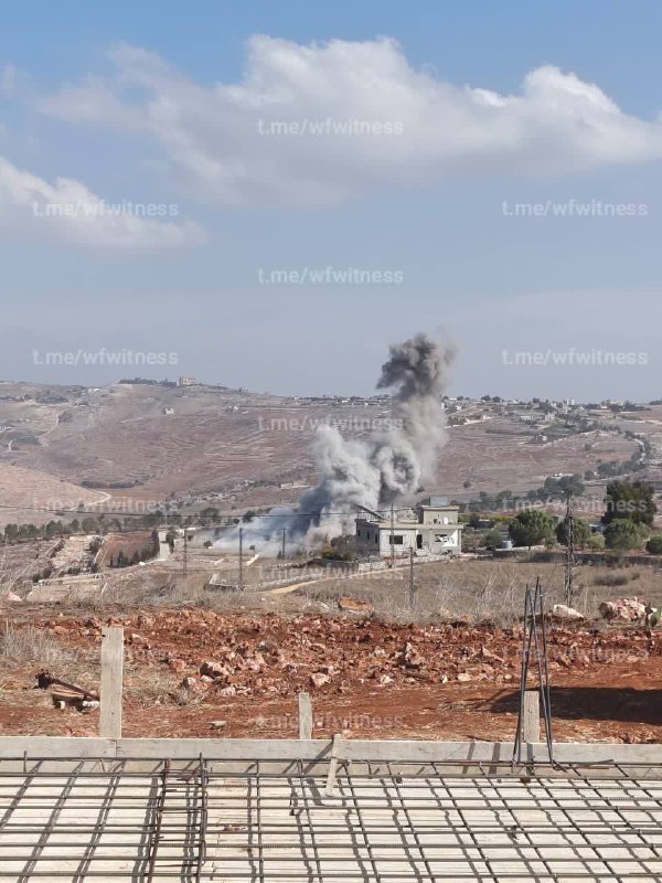️🇱🇧🇮🇱 Photos show the airstrike that targeted Wadi Saluchi, South Lebanon