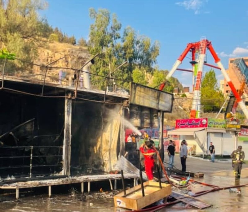 🔸 השריפה בשיראז לונפארק כובתה