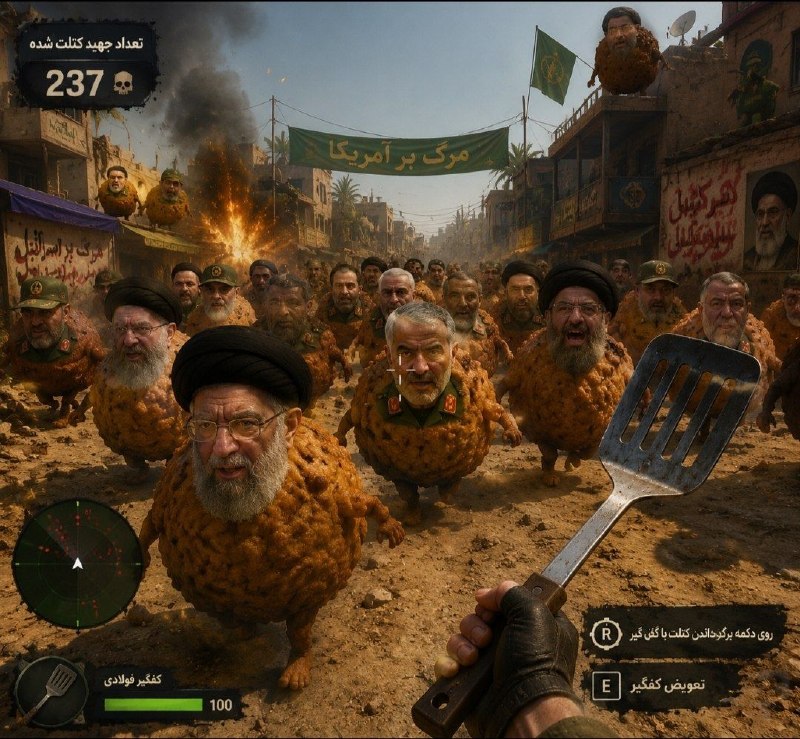 فروپاشی froopashi: 🟢بازی کتلت با کفگیر به زودی@froopashee2 | اخبار