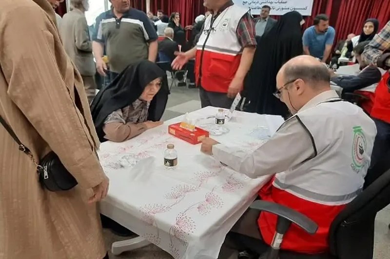 شهرآرانیوز: 🔶معاینه پزشکی ۴۱ درصد متقاضیان حج ۱۴۰۶ | فرصت تعیین استطاعت تا پایان شهریور👤علیاکبر جنگجو، معاون حج و عمره مرکز پزشکی ح