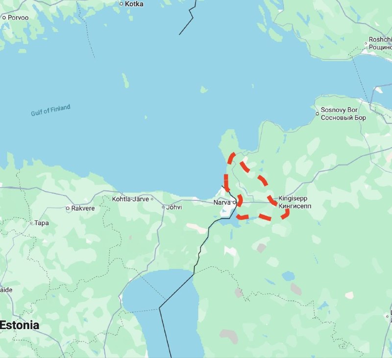 Report: Russia imposed restrictions on night traffic near the border with Estonia in the Narva region, between September 16 and 26.