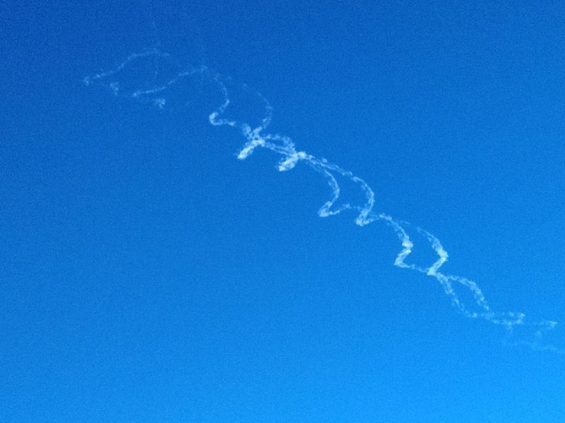 🔴 תמונה המיוחסת לירי טילים של משמרות המהפכה
