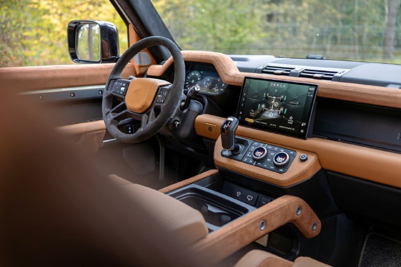 Land Rover Defender превратили в пикап 5