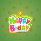B-Day Candle #218