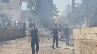 🚨 סצנות מאתר פיצוץ מיכל הגז בעיר הרמל